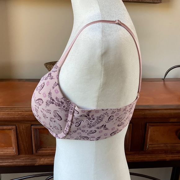 Jessica Simpson Lightly Padded Bras 2 for 1. Purple and Paisley. Both 34C - Picture 7 of 13